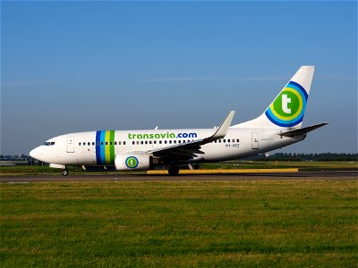 PH-XRZ Transavia Boeing 737-7K2(WL) - cn 33462 taxiing 15july2013 pic-006 photo