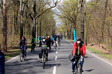 TVO stoppen bicycle demonstration Wuhletal 2021-04-25 113 photo
