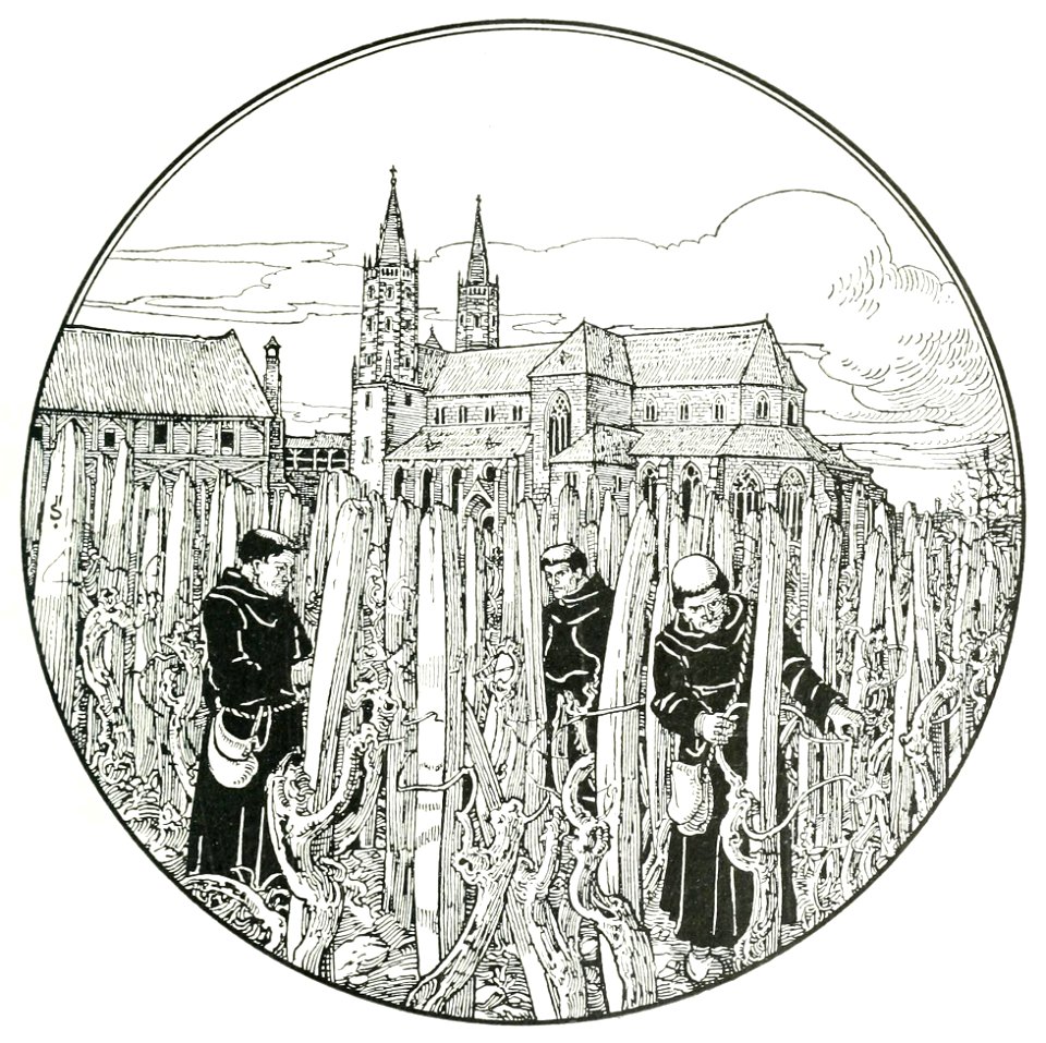 Monks in the plot
