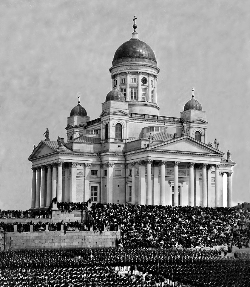 Keisari Aleksanteri II-n vierailu Helsingissä 31.7. 1863 - N88573 - hkm.HKMS000005-0000078z