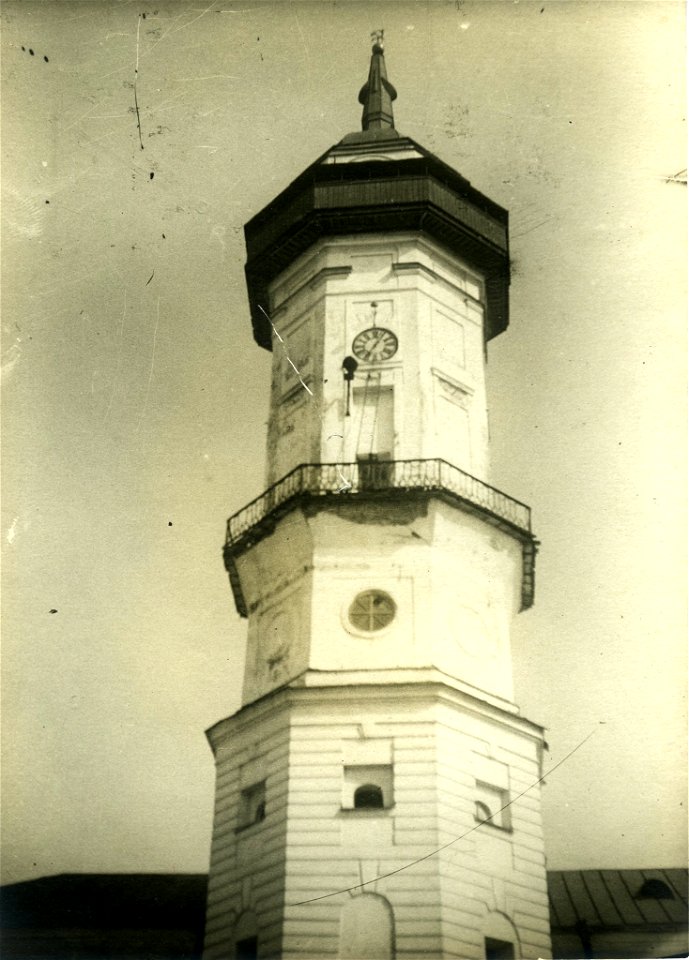 Mahiloŭskaja ratuša. Магілёўская ратуша (A. Viner, 1939) (3)