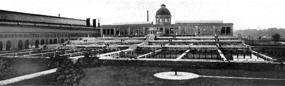Magdeburg Stufenfilter I vor der Ueberdachung (Bild Nr 731)