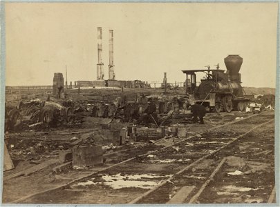 Manassas Junction, Va. after its evacuation by the Confederates, March, 1862 LCCN2012649960 photo