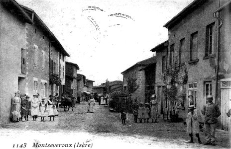 Montseveroux en 1911, p136 de L'Isère les 533 communes photo