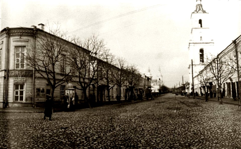 Mahiloŭ, Rynak-Škłoŭskaja. Магілёў, Рынак-Шклоўская (1916)