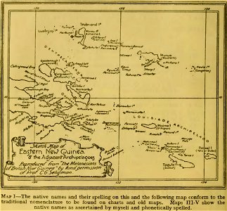 Map I-Argonauts of the western Pacific 1922 (page 38 crop)