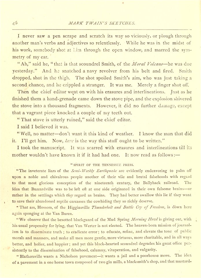 Mark Twain's Sketches, New and Old, p. 046 photo