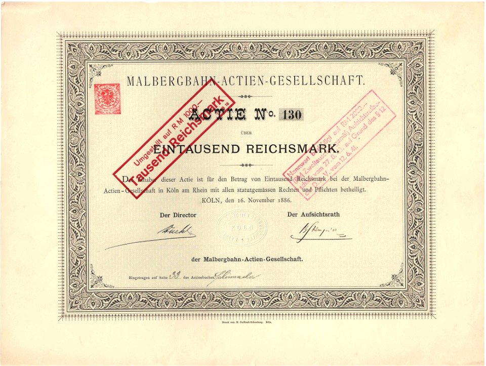 Malbergbahn 1896