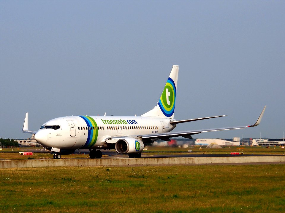 PH-XRV Transavia Boeing 737-7K2(WL) - cn 34170 taxiing 22July2013 pic-001