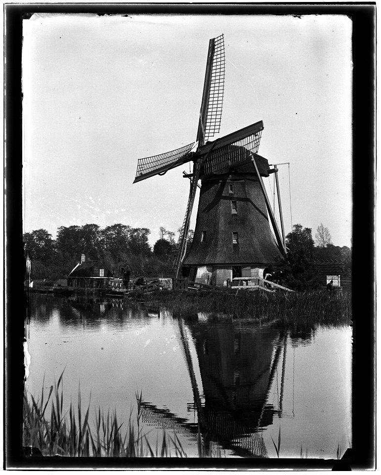 Molen 't Hoog- en Groenland te Baambrugge (gem Abcoude) Jacob Olie (max res)