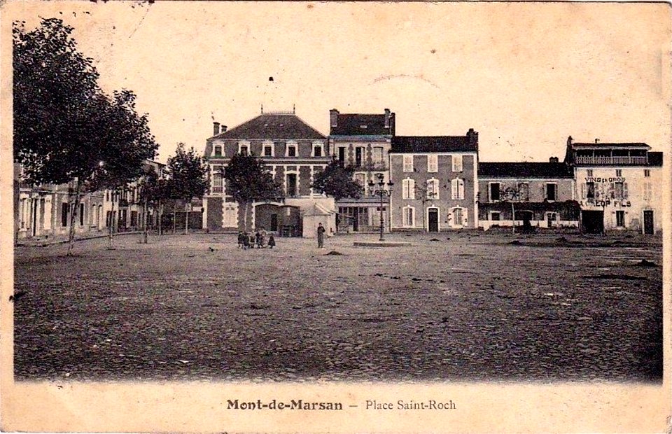 Mont-de-Marsan - Place Saint-Roch