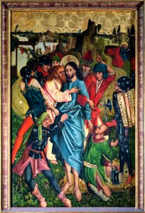 Maria Laach Kirche Flügelaltar Gefangennahme 02