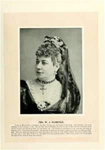 Marie Burroughs Art Portfolio 064 - Mrs. W. J. Florence
