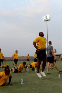NMCB 11 Detachment HOA physical training 130823-N-UH337-072