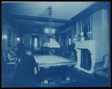 Mary Scott Townsend House, Wash., D.C.- Billiard room LCCN96512780 photo