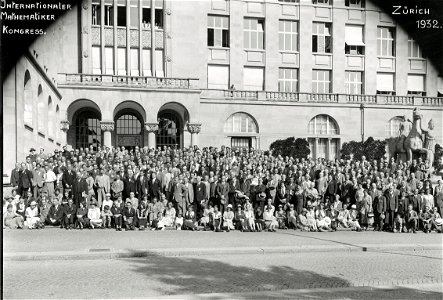 Internationaler Mathematikerkongress Zürich 1932 - ETH BIB Portr 10680-FL (Johannes Meiner) photo
