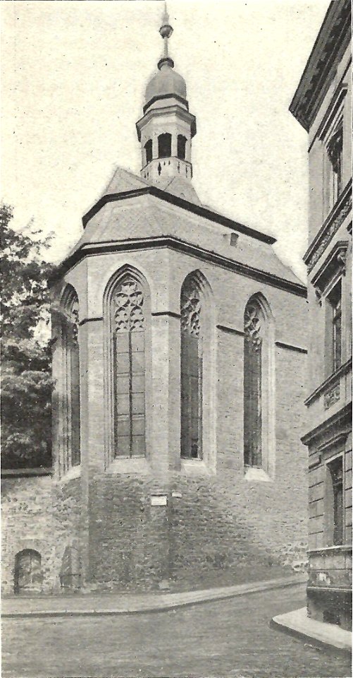 Magdalenenkapelle Kapelle am Magdalenenkloster, vom Petriförder gesehen