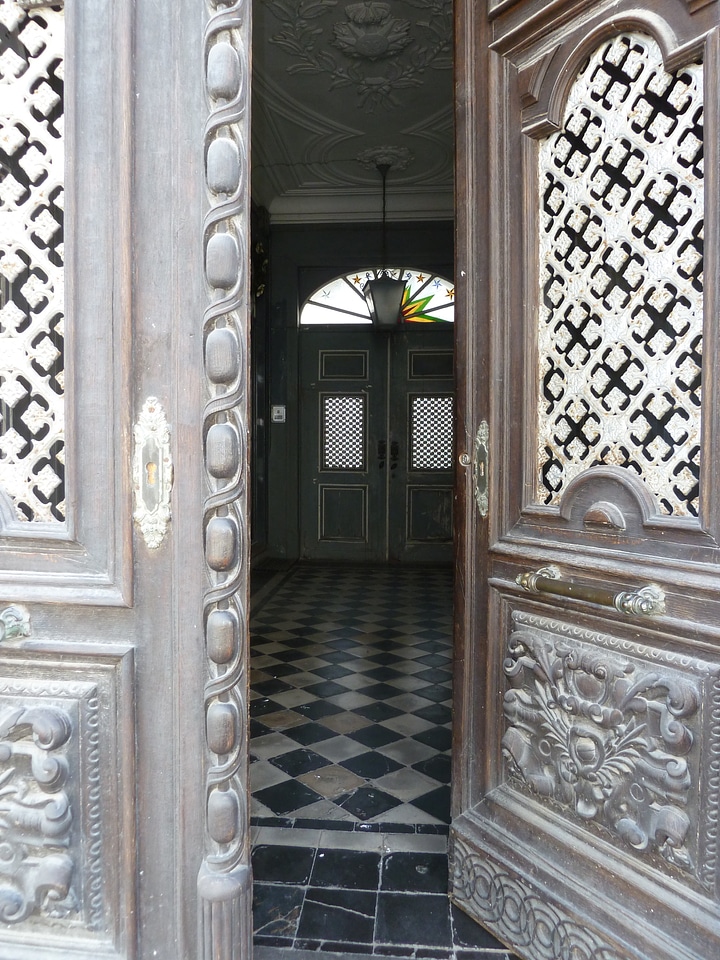 Partially opened buildings
