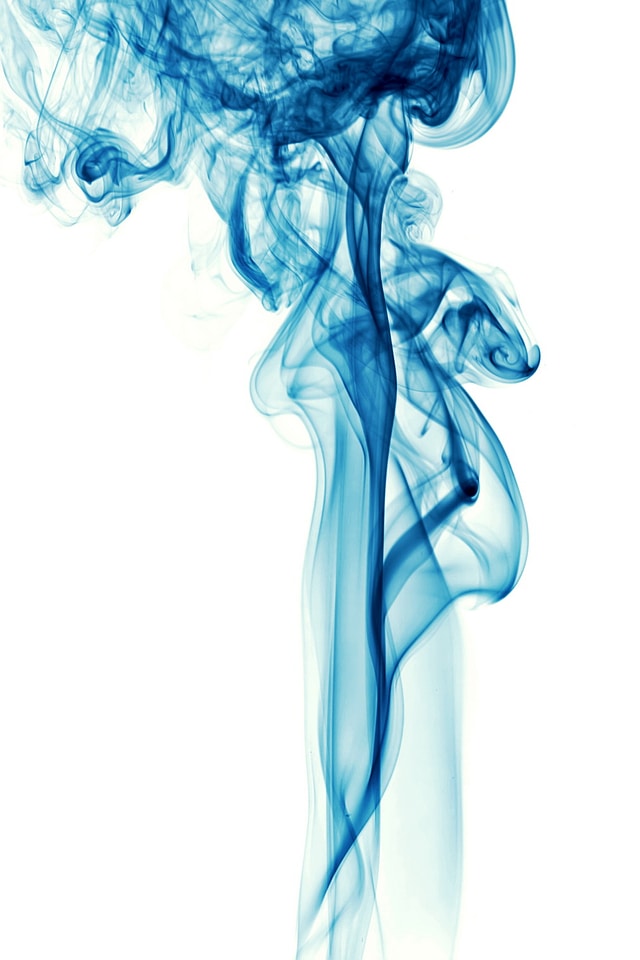 Blue smoke