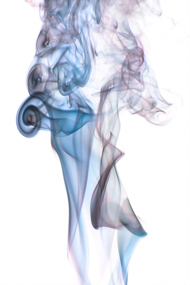 Blue smoke