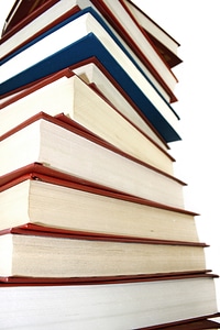 Stack of books photo