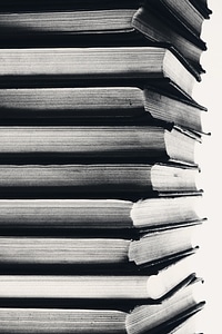 Stack of books photo