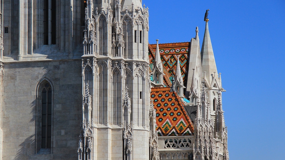 Budapest matthias church architecture photo