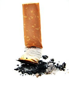 Cigarette butt photo