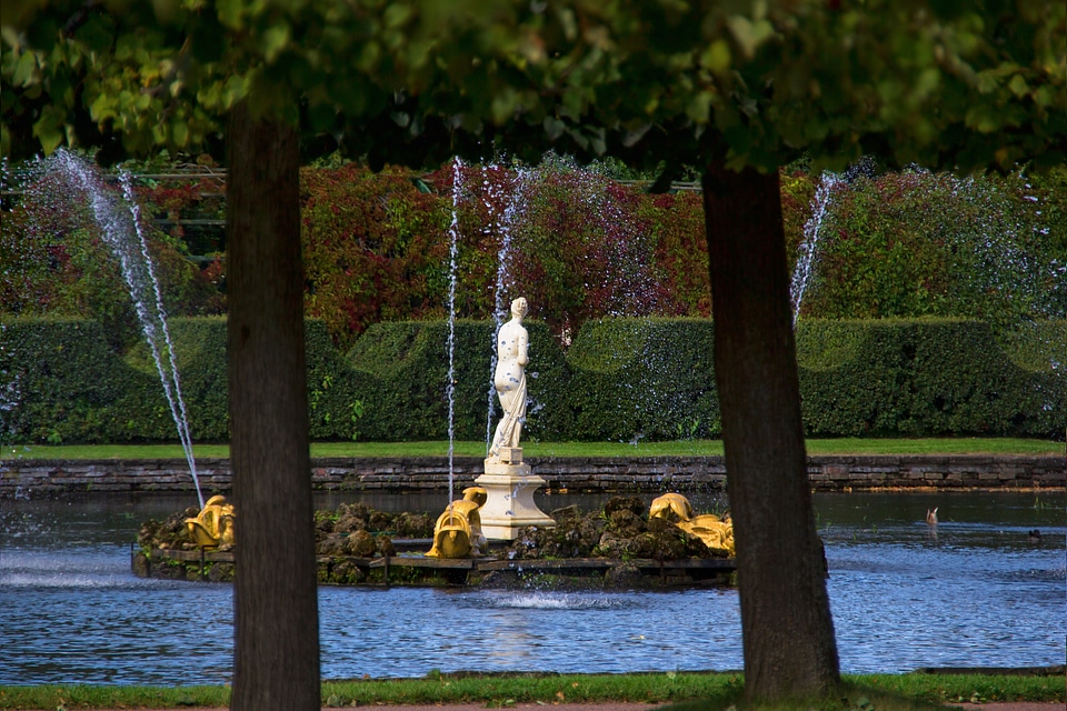 Fountain At Peterhof Palace photo