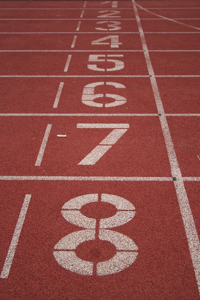 Numbers athletics competition