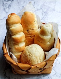 Basket Of Bread photo