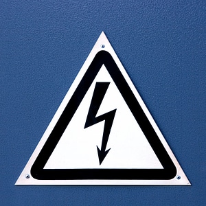 High Voltage Sign photo