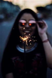 Macro Photography Of Firework Stick