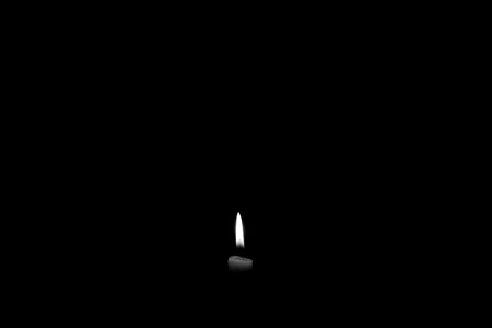 Lighted Candle photo