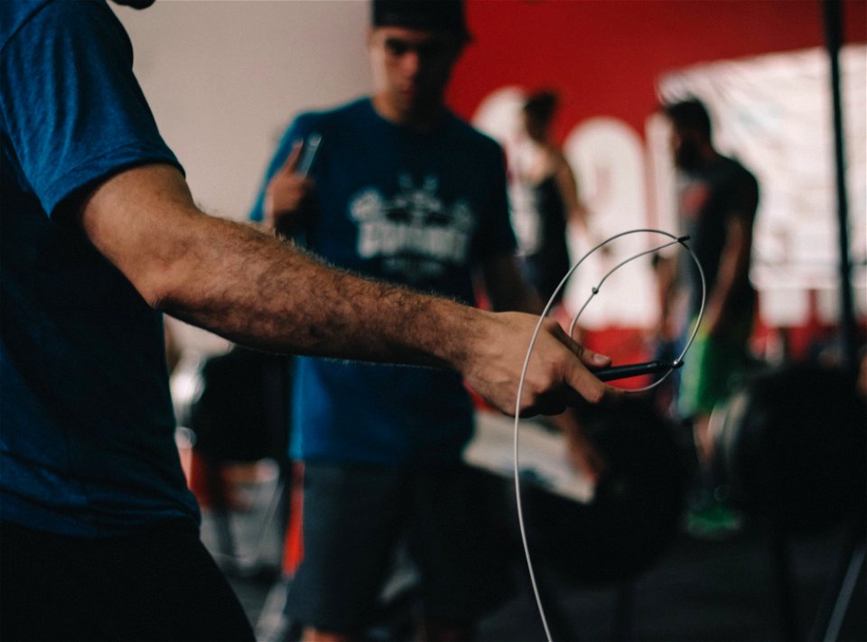 Person Holding Wire