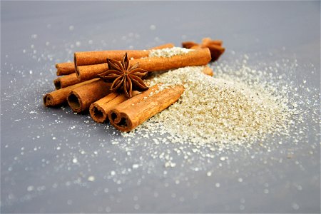 Cinnamon And Star Anis Spices photo