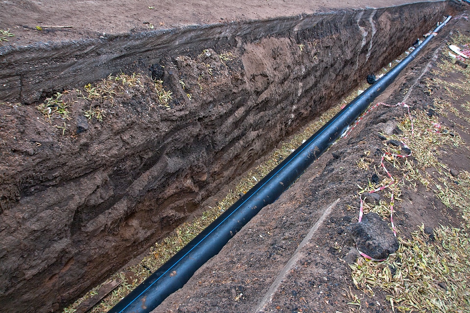 Gas Pipe Construction