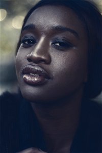 Tilt-shift Lens Photography Of Womans Face
