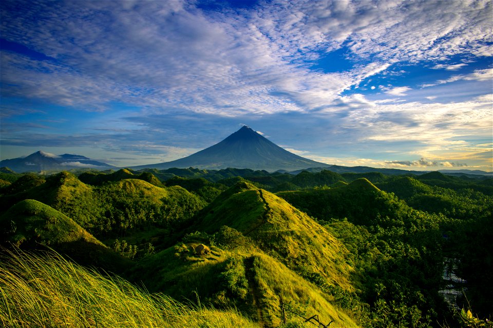 Scenic View Of Mountain And Hills