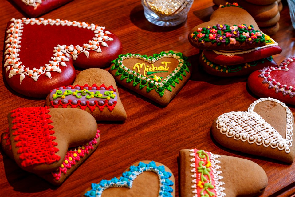 Heart Shaped Cookies photo