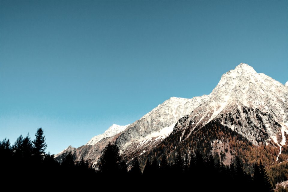 Snow-covered Mountain photo