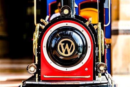 Focus Photography Of Toy Train photo