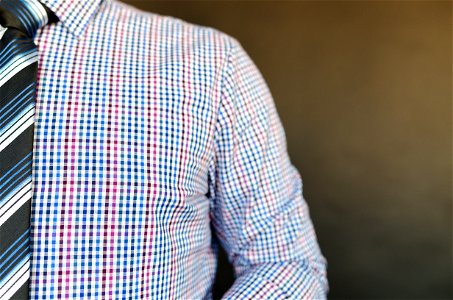 Man Wearing Multicolored Shirt photo