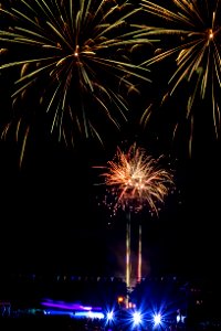 Time-lapse Photography Of Fireworks photo