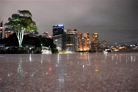 High-rise Buildings During Night Time photo