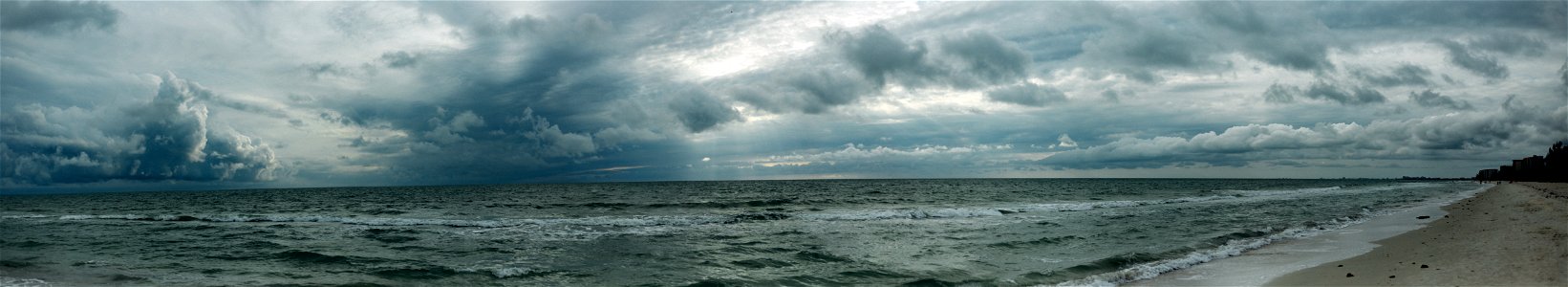 Beach Clouds Landscape photo