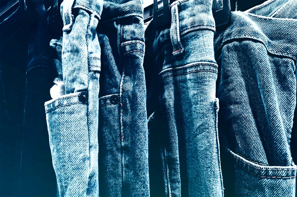 Blue Jeans Close-up