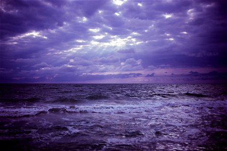 Clouds Nature Ocean photo