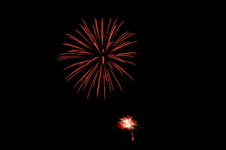 Two Fireworks photo