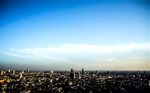 City Horizon Under Clear Skies photo